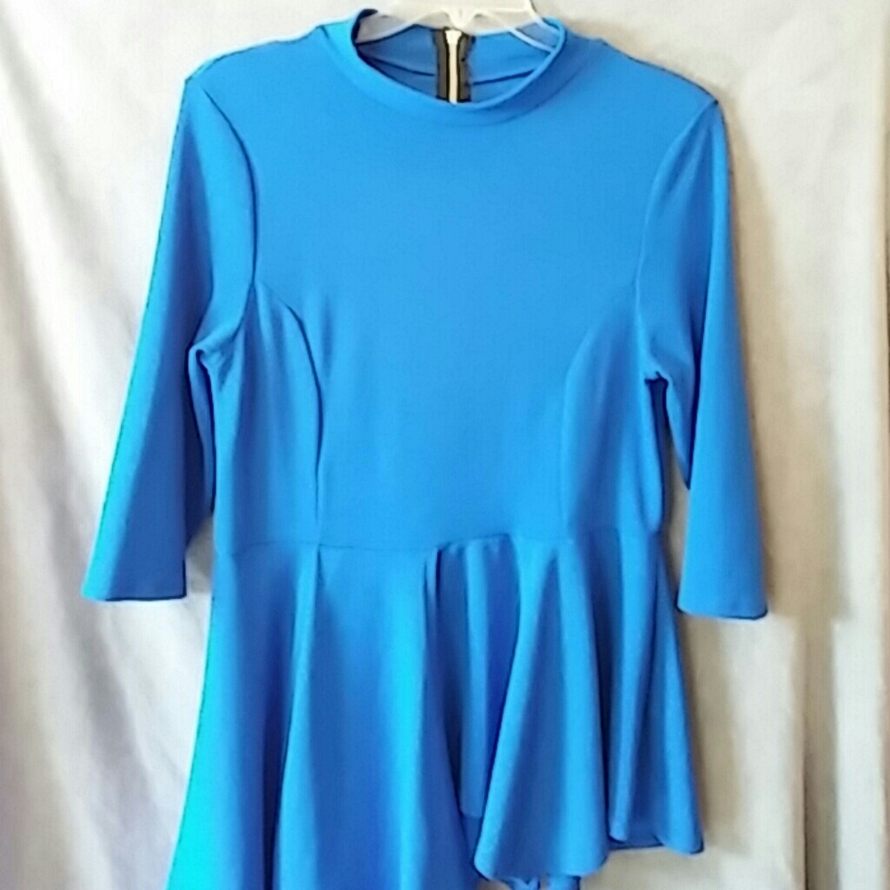 🍁Asymmetrical 3/4 Sleeve Blouse